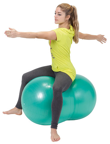 Gymnic Physio Roll Plus Gym Ball | Herculife Malaysia